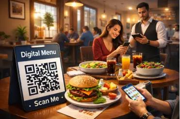 Digital Menu QR Code Service