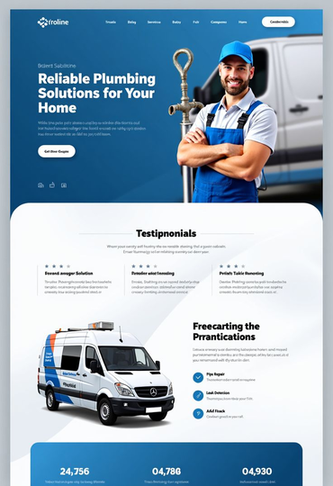  Plumbing UI/UX Design