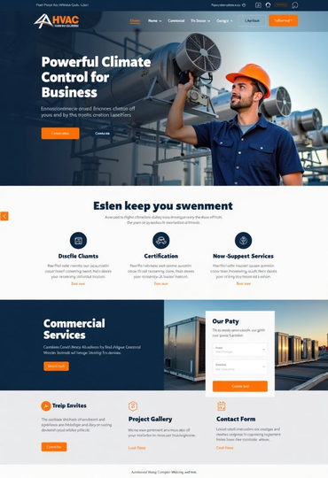 HVAC UI/UX Design