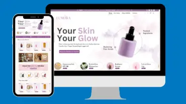 Health & Beauty E-commerce Website - ecommerce project showcase